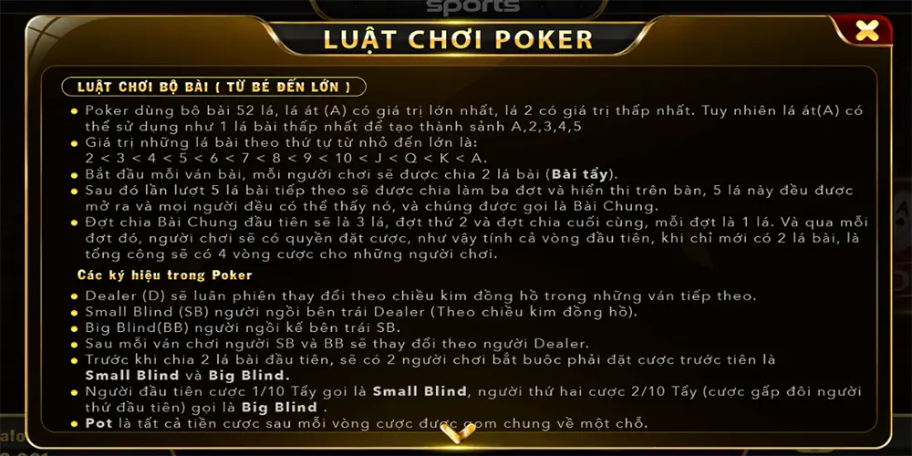 Đánh bài UK88 - Poker lộc phát