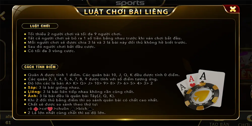 Kinh nghiệm chơi game danh bài đổi thưởng Liêng tại UK88 